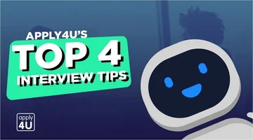 Apply4U's Top 4 Interview Tips 